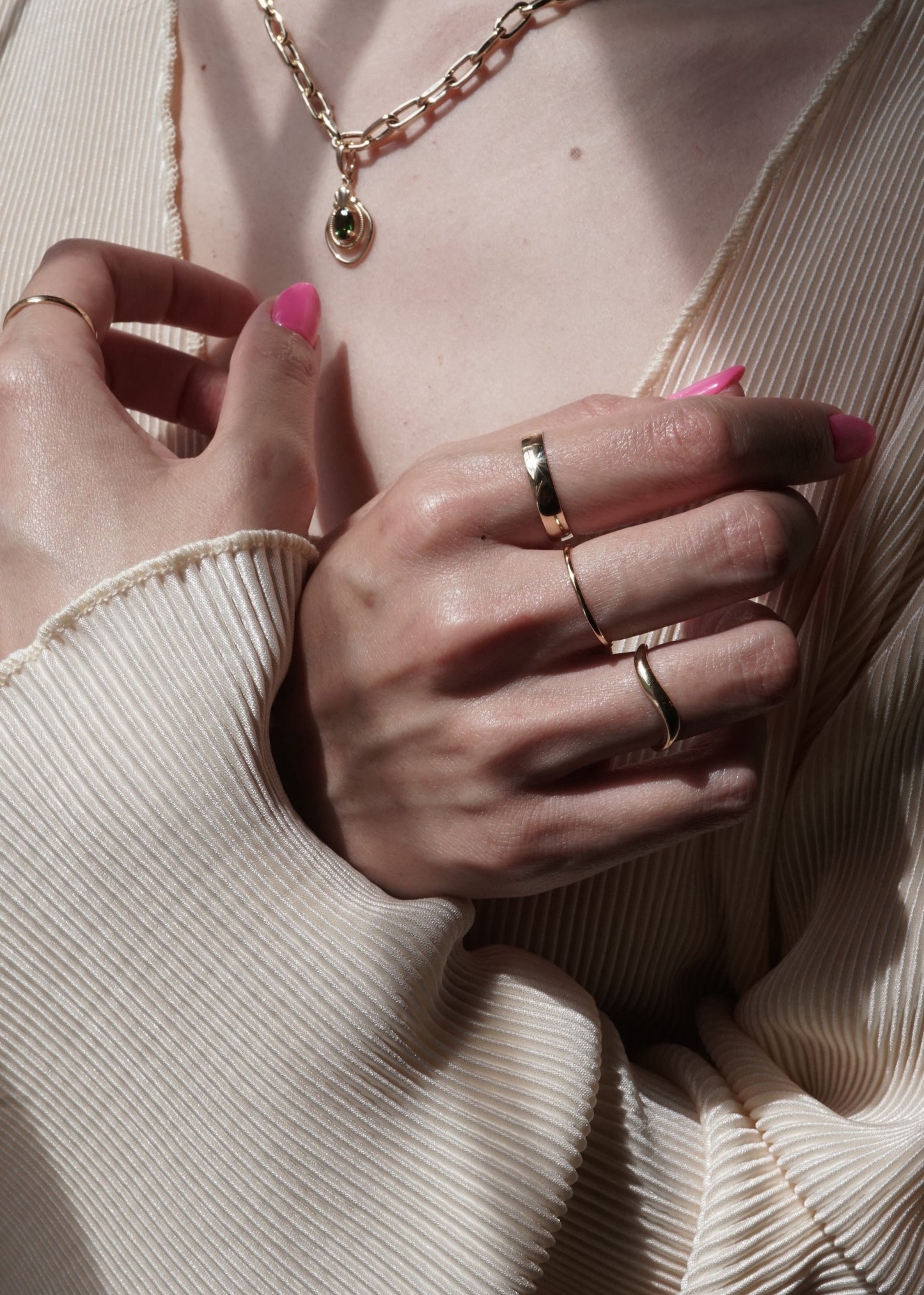 14k Gold The Skinny Band