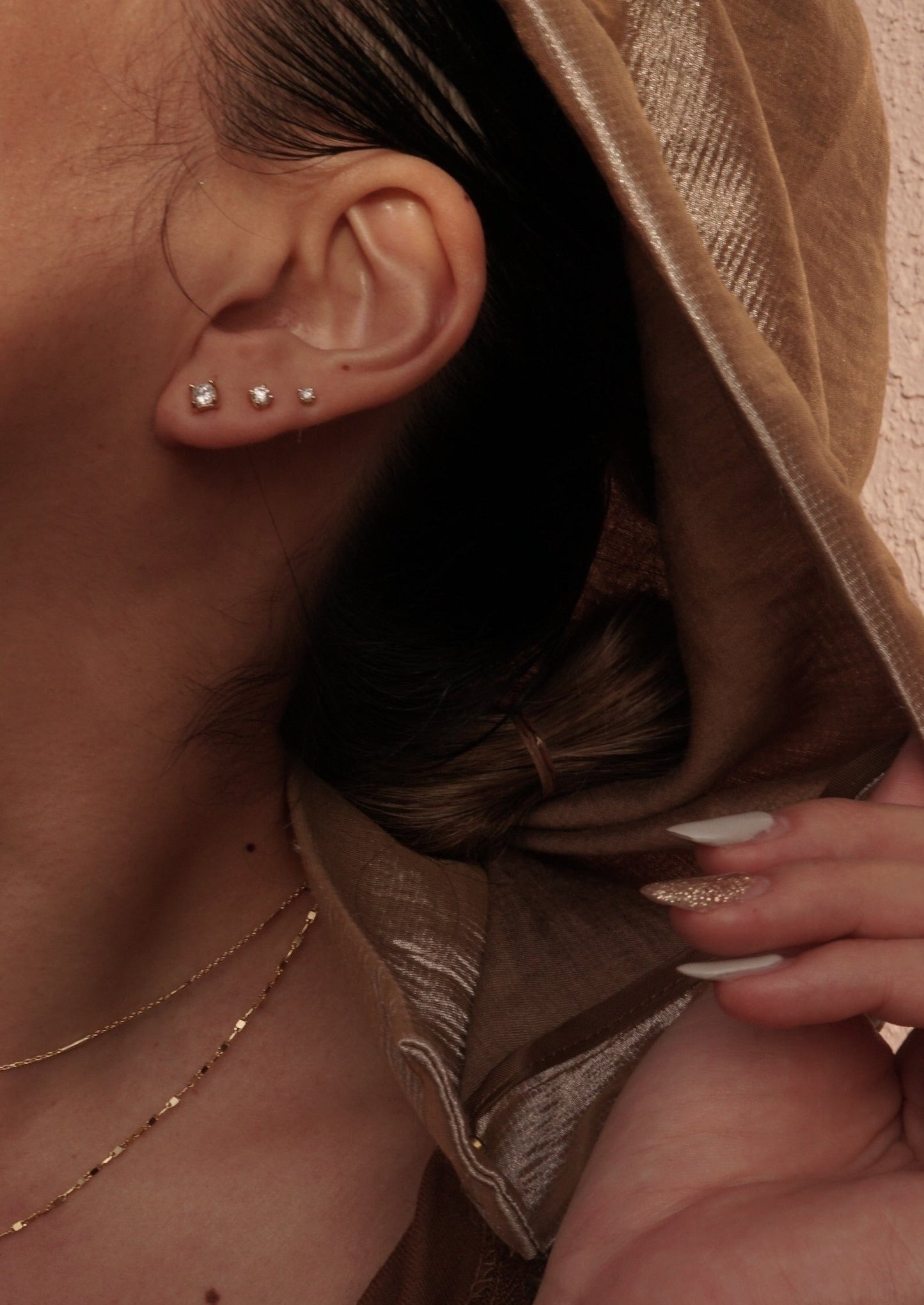 14k Gold Everyday Diamond Studs