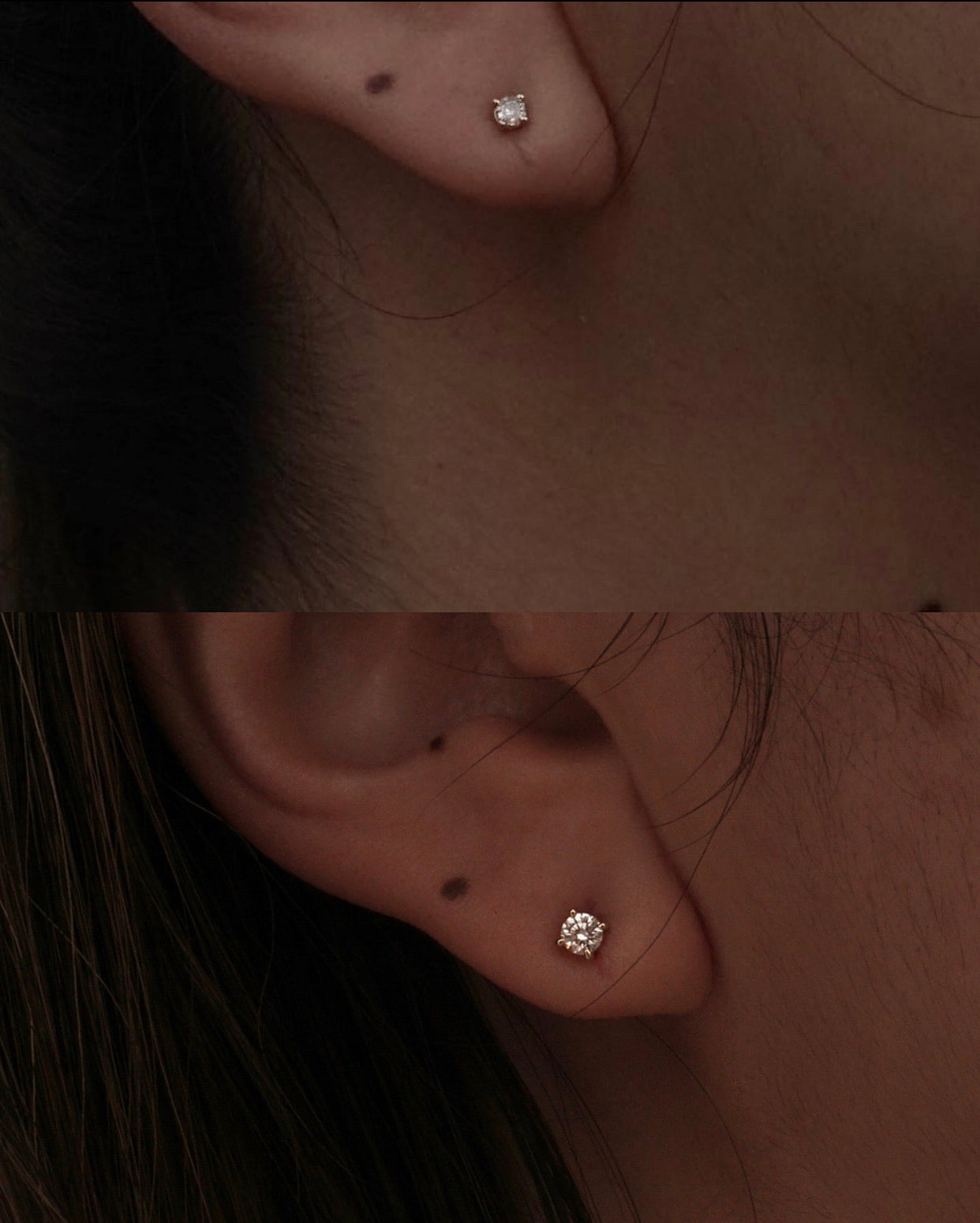 14k Gold Everyday Diamond Studs
