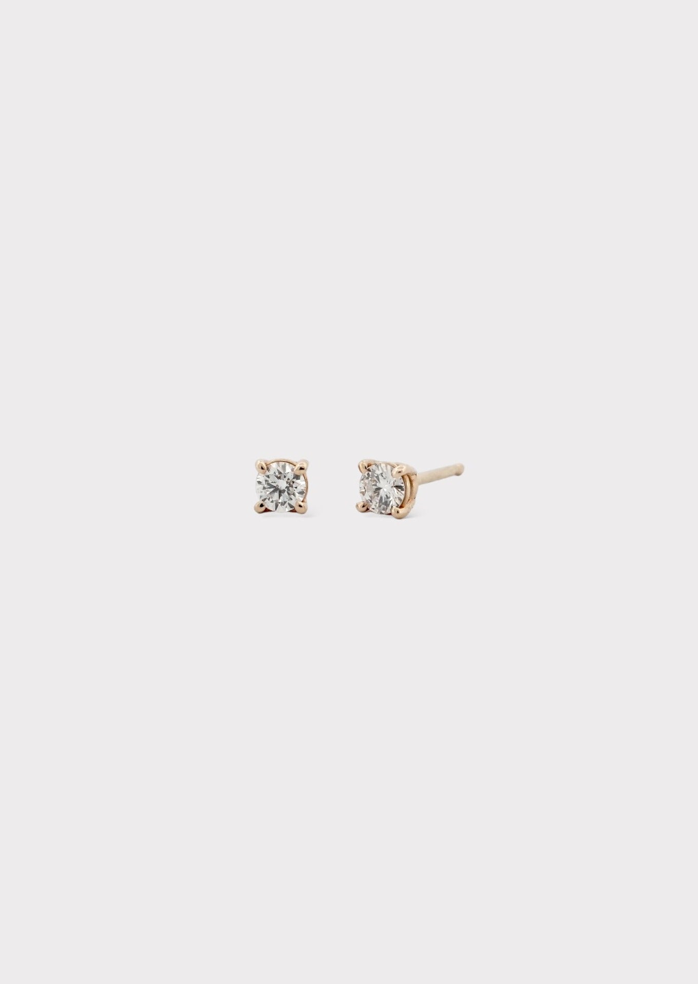14k Gold Everyday Diamond Studs
