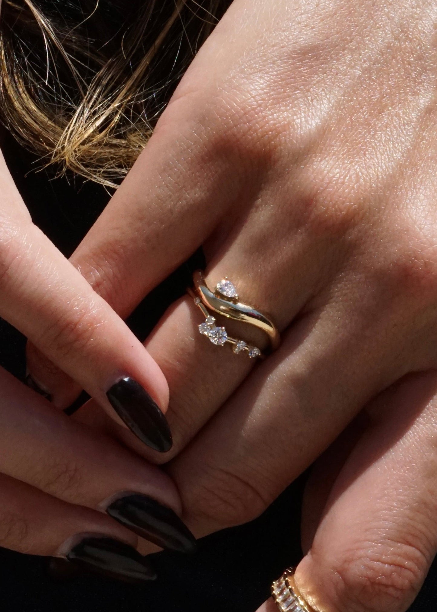 14k Gold Astra Diamond Ring