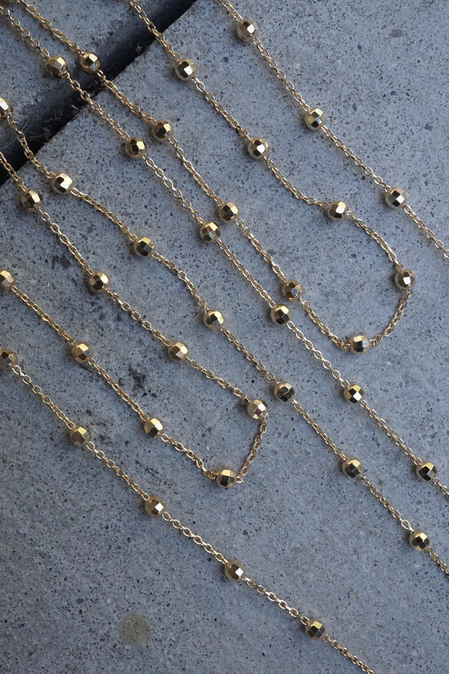 14k Gold Disco Chain