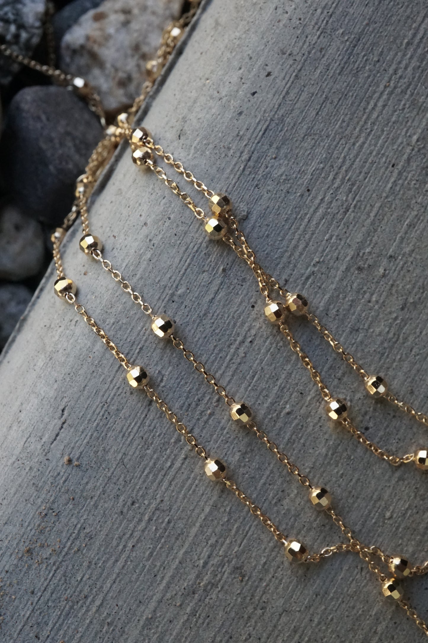 14k Gold Disco Chain