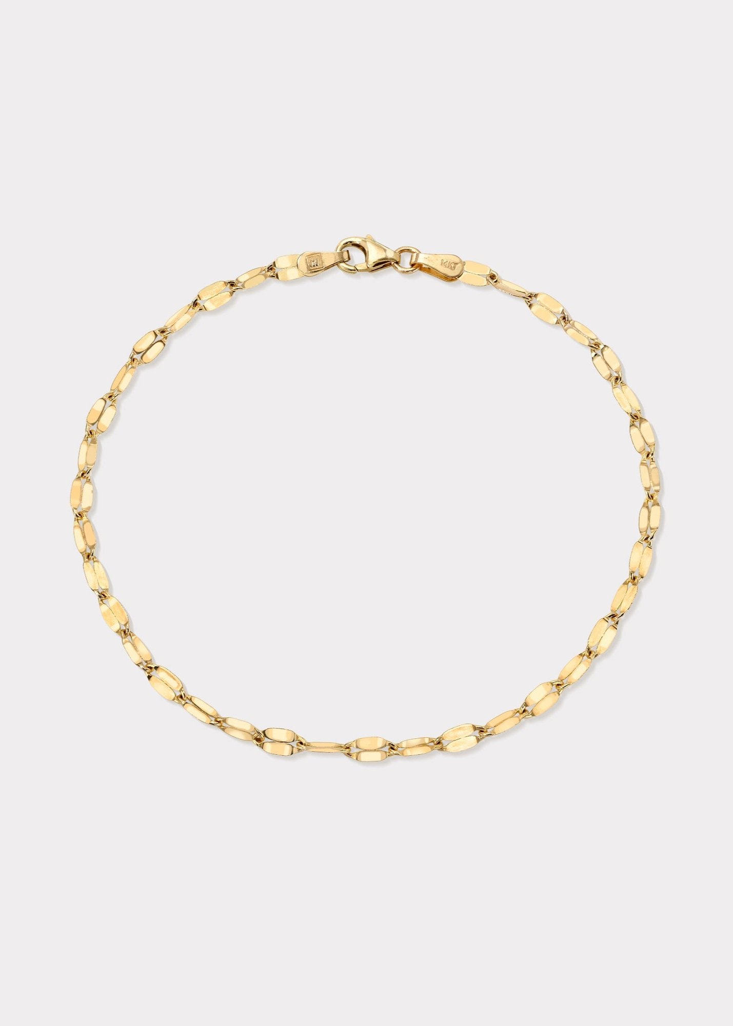 14k Gold Thicker Twinkle Bracelet