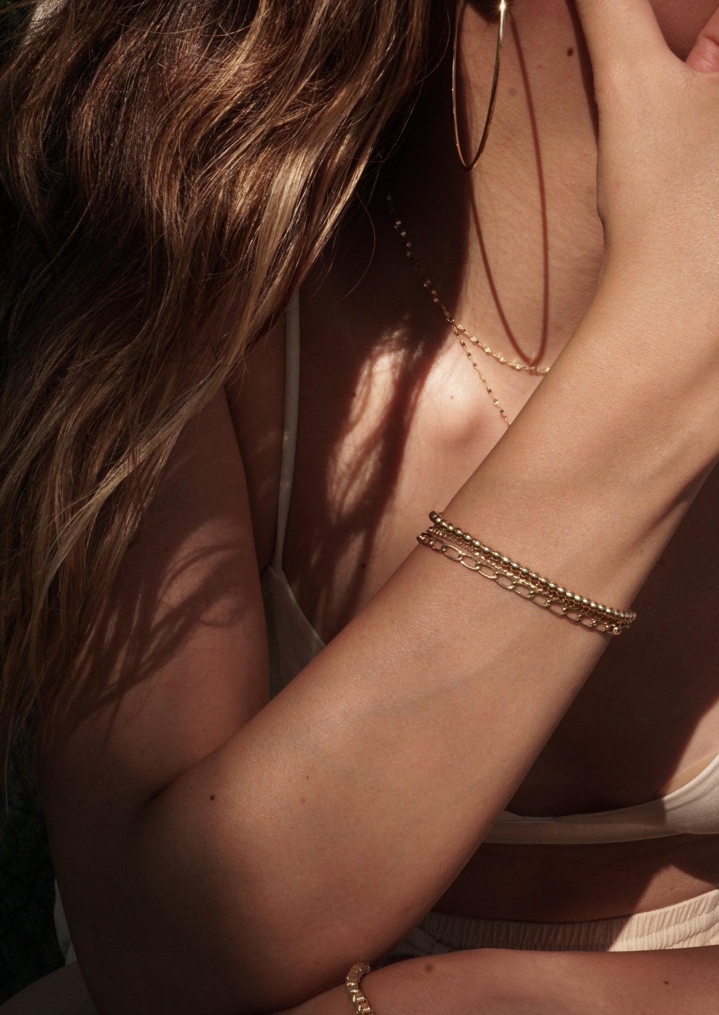 14k Gold Dazzle Bracelet