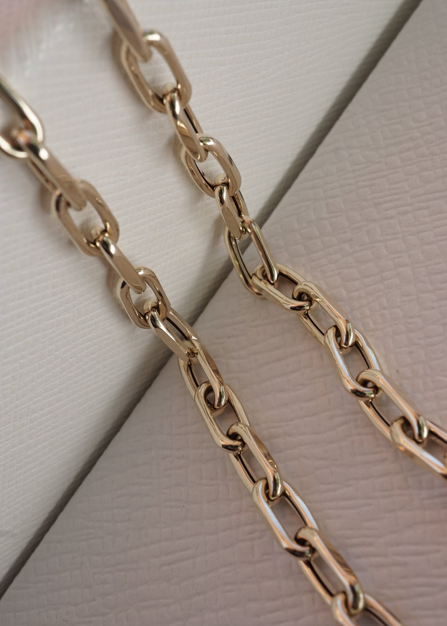 14k Gold Mini Husky Link Chain