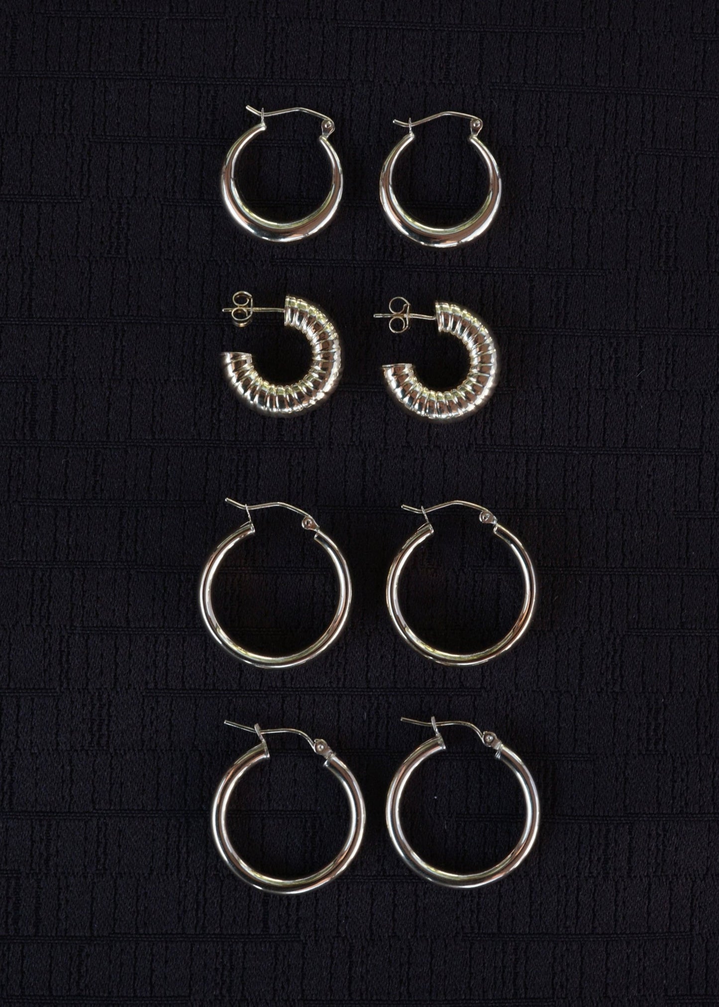 14k Gold Cobra Cuff Hoops