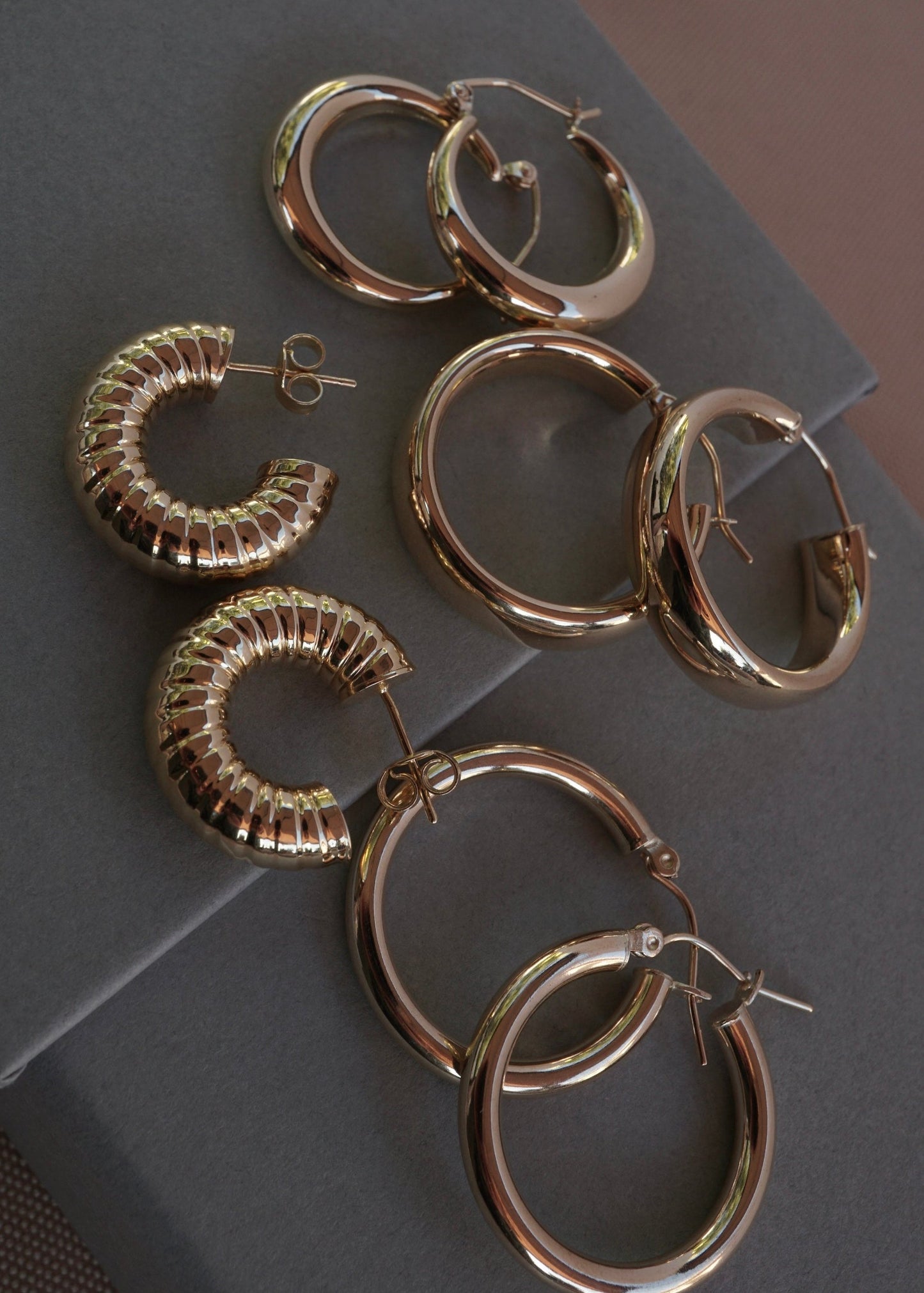 10k Gold Classic Tube Hoops