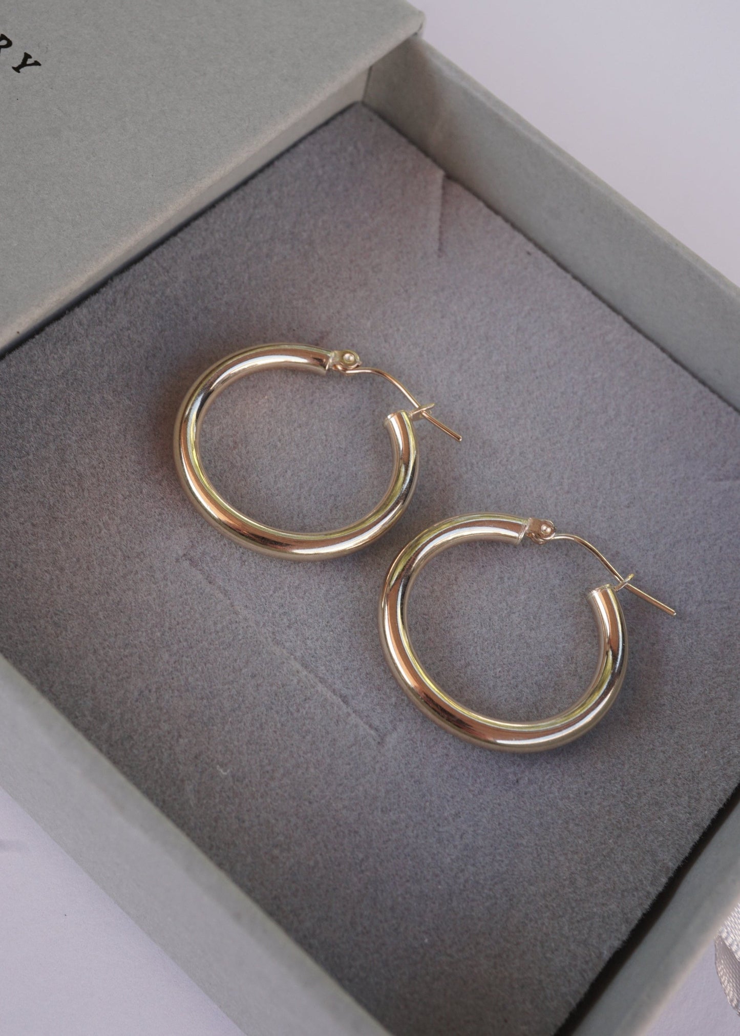 10k Gold Classic Tube Hoops