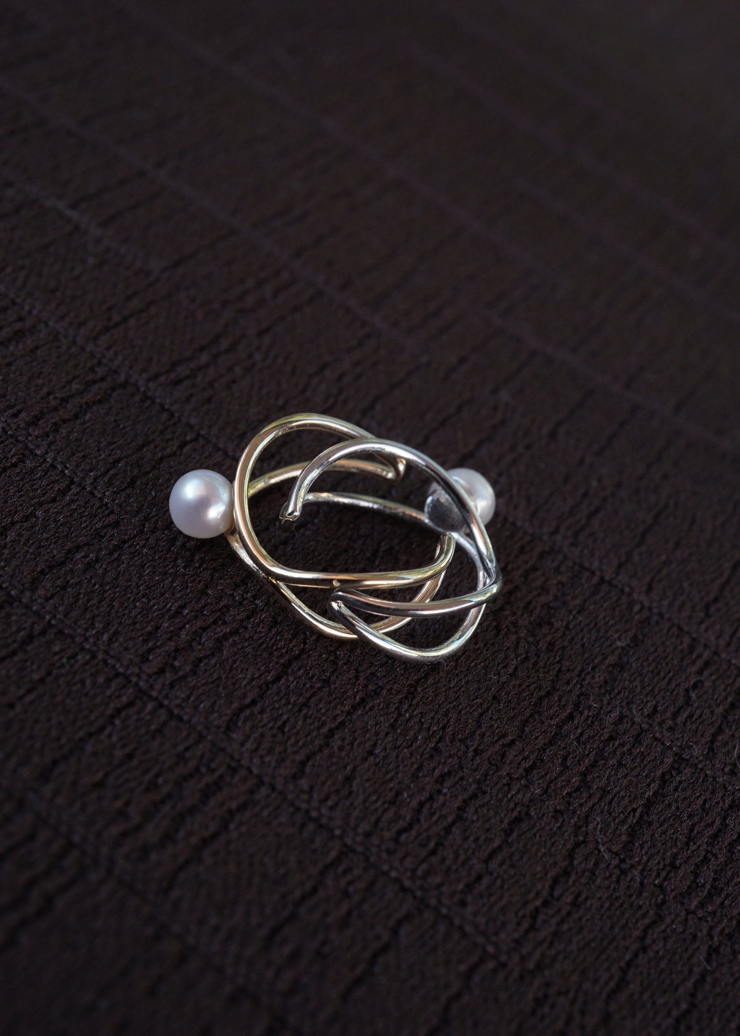 14k Gold MIYABI Pearl Ear Cuff