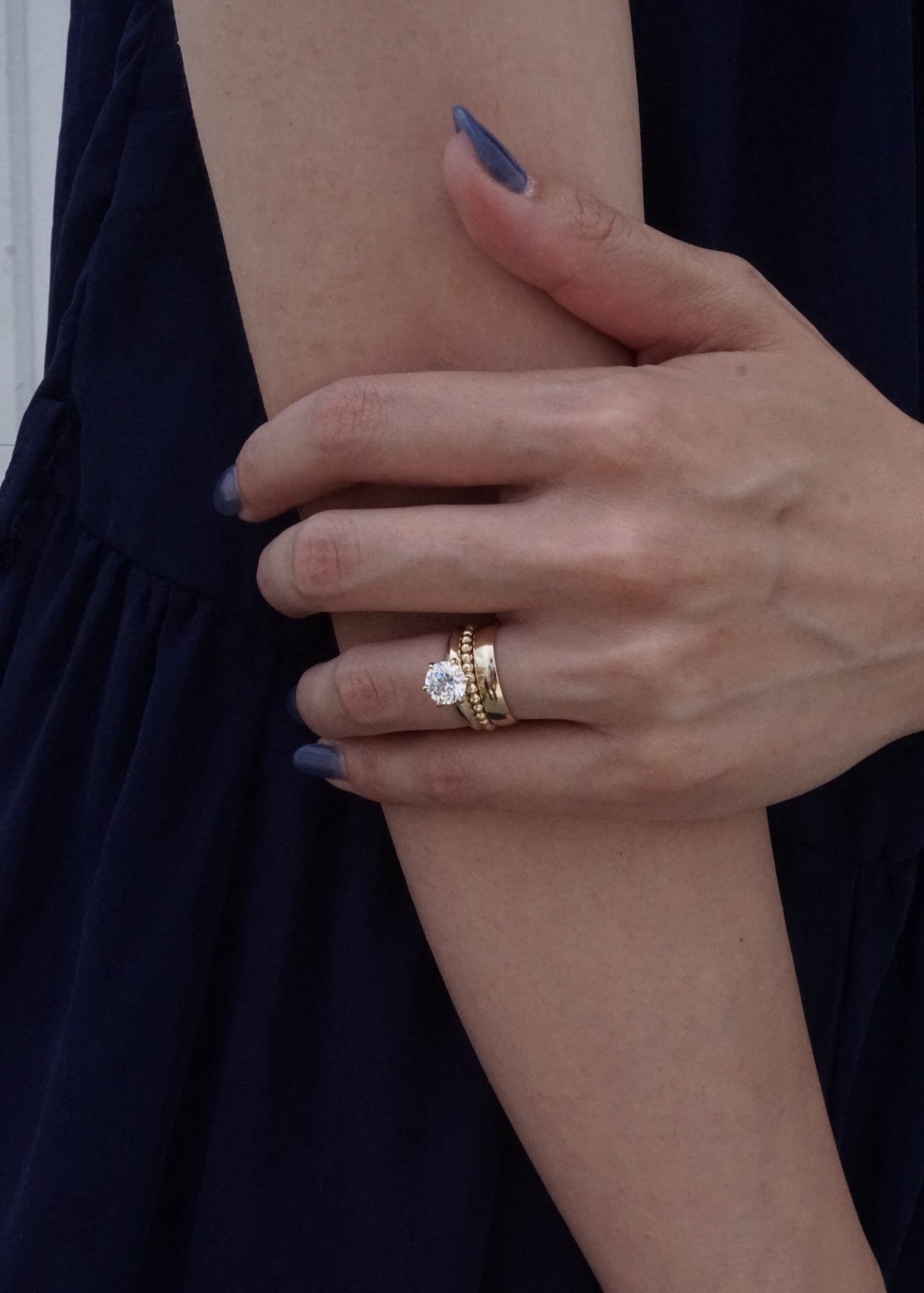 14k Gold Light Weight Medium Plain Band