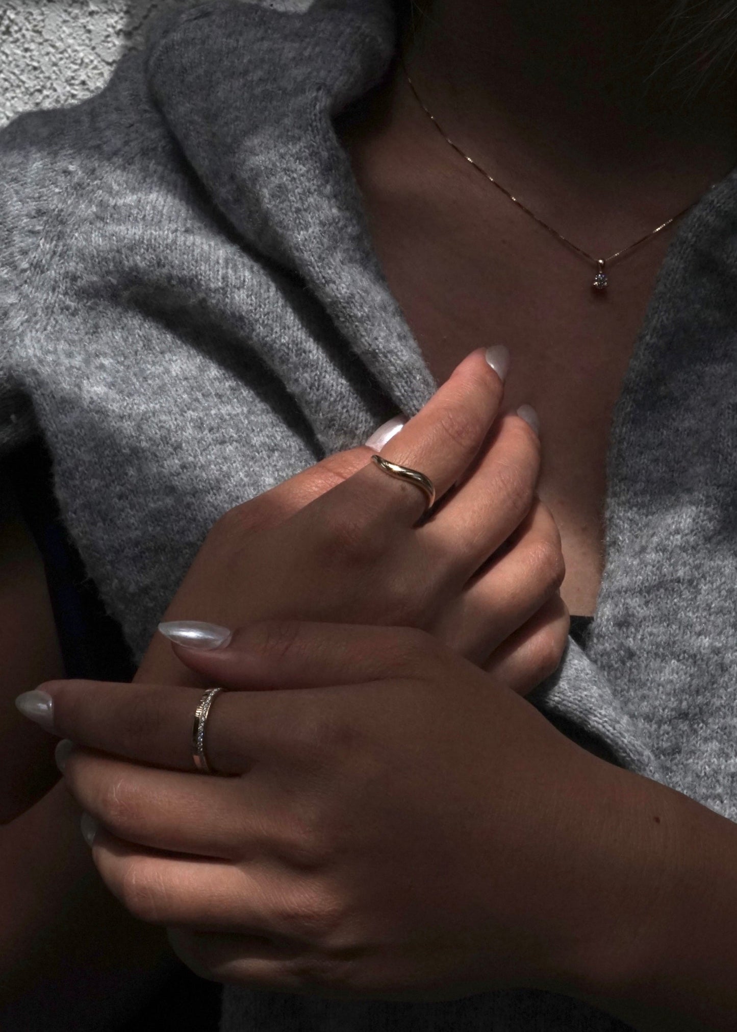 14k Gold Puffy-Wavy Ring