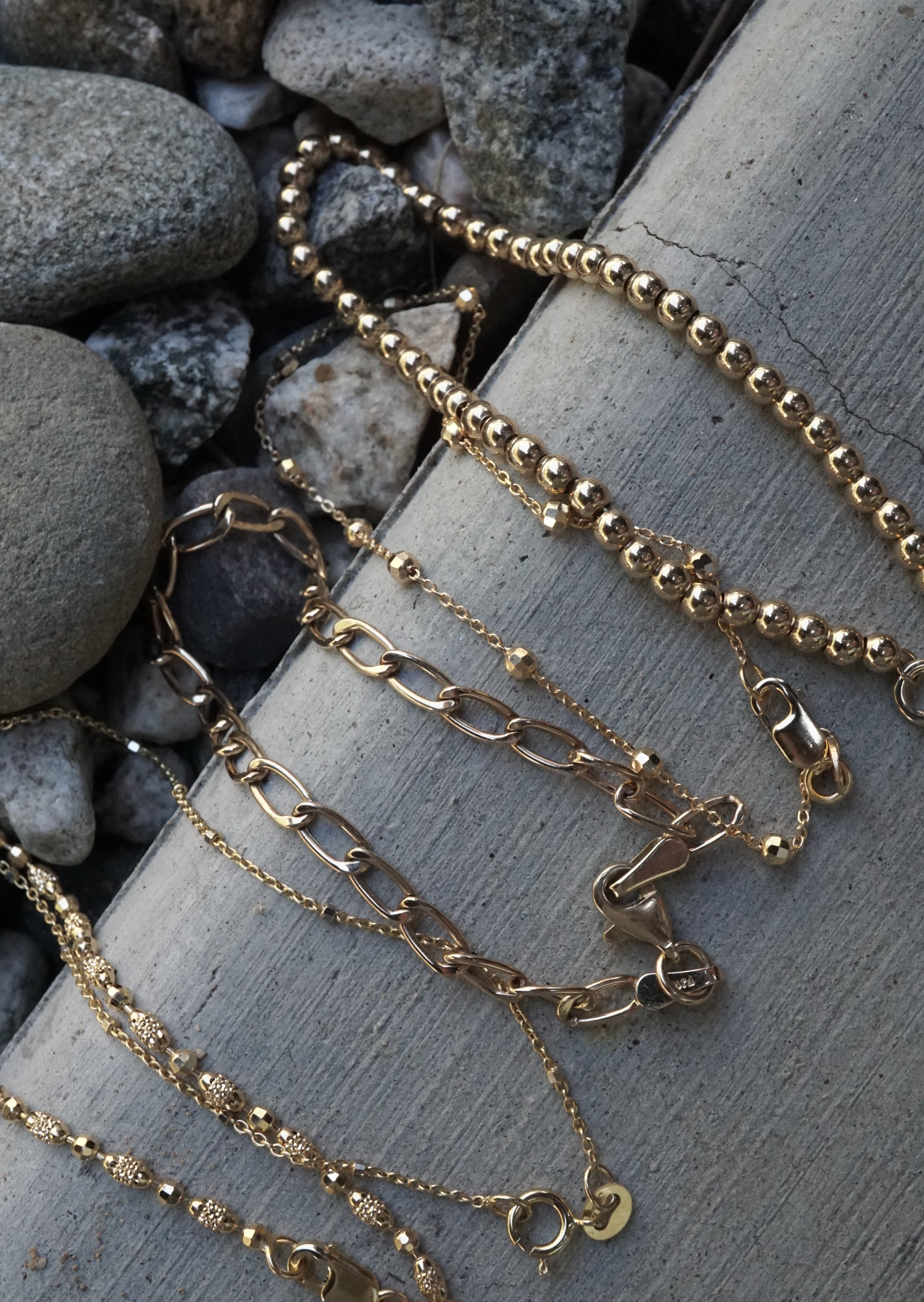 14k Gold Dazzle Bracelet – Serenity Jewelry LA