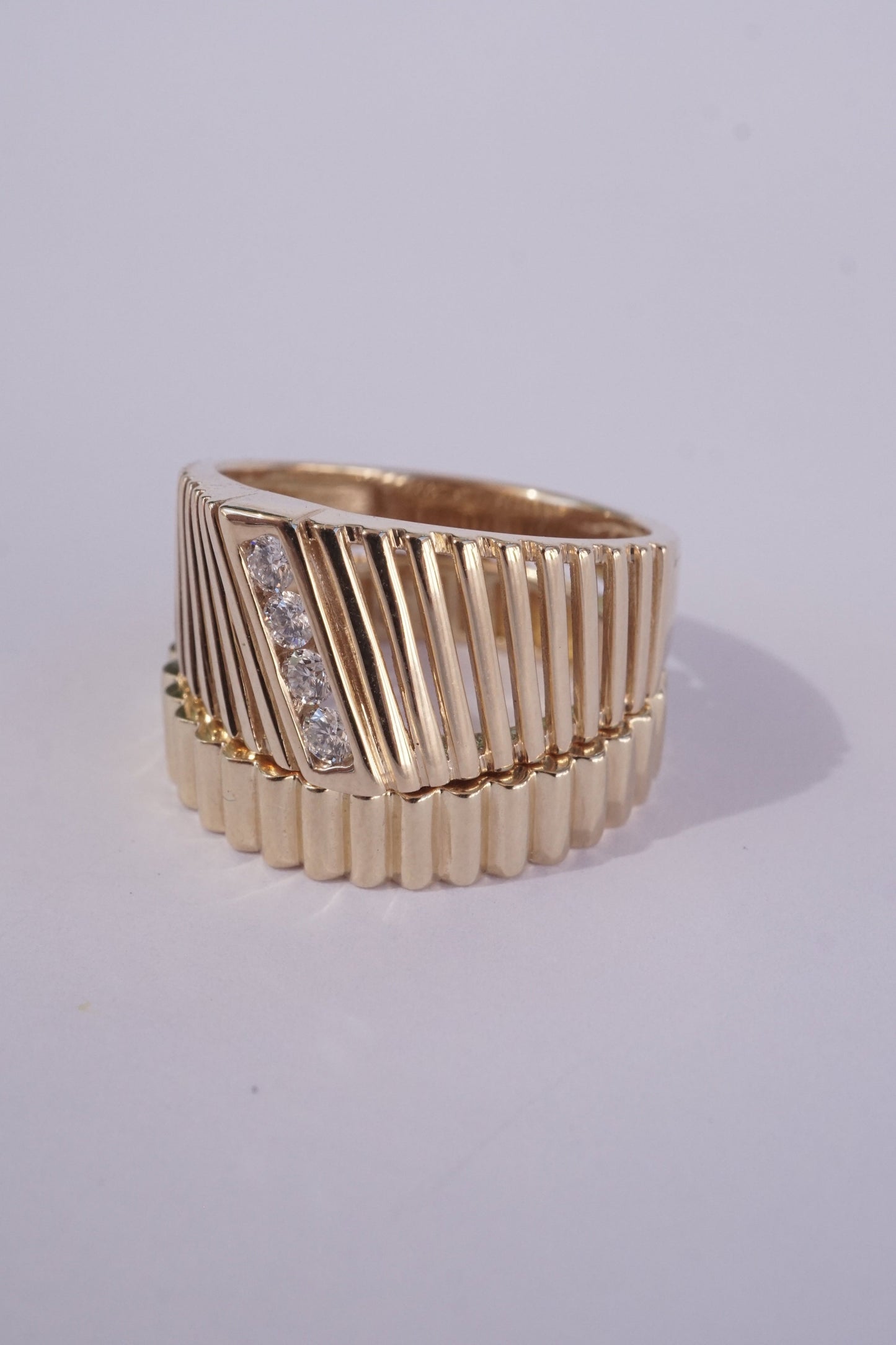 14k Gold Kelly Ring