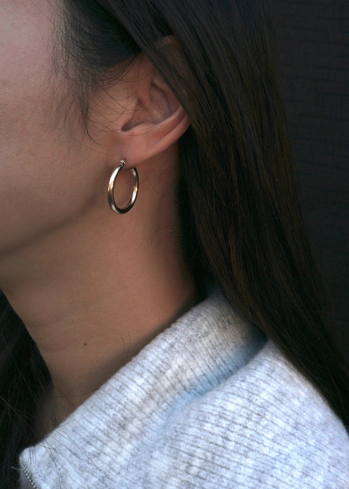 10k Gold Classic Tube Hoops