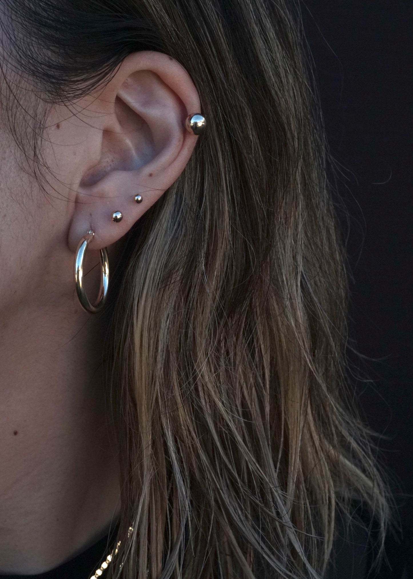 10k Gold Classic Tube Hoops