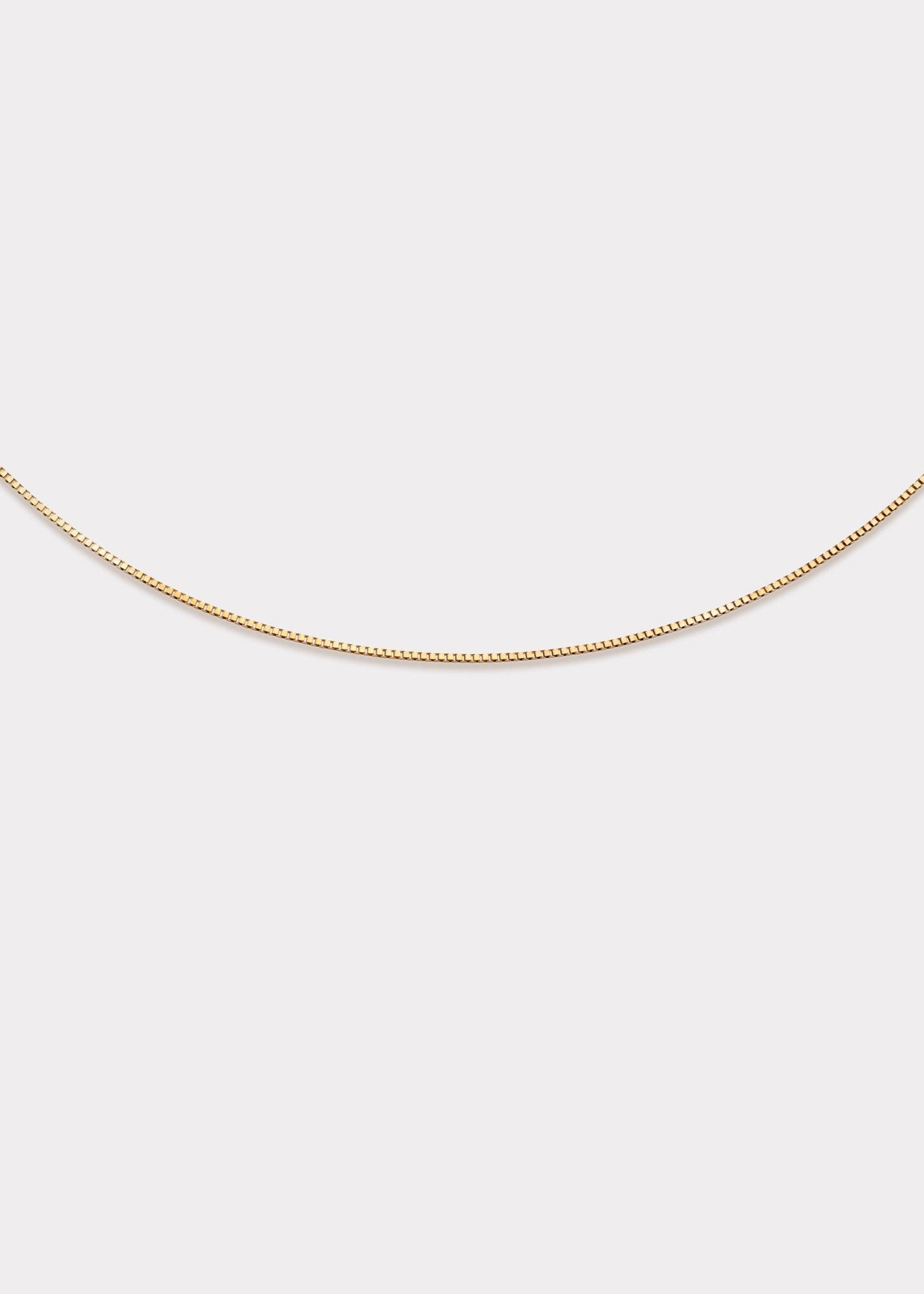 14k Gold Box Chain