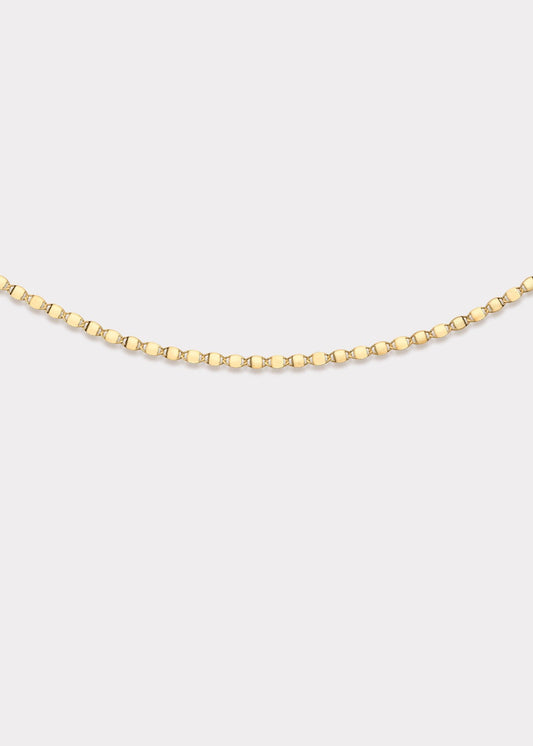 14k Gold Light Mirror Chain