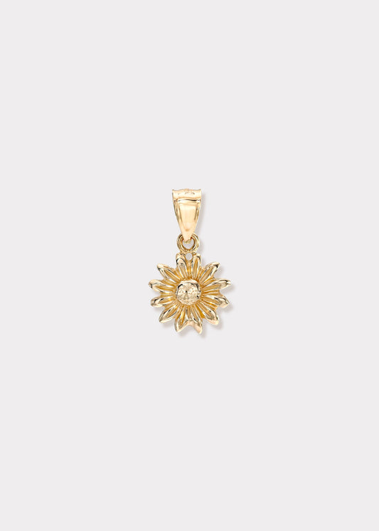 14k Gold Happy Daisy Charm