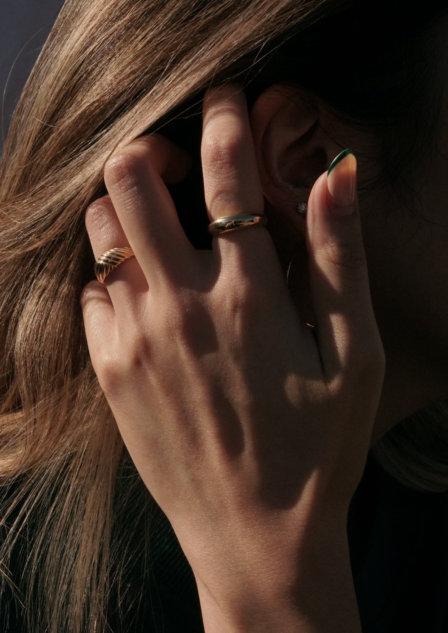 14k Gold Classic Domed Ring