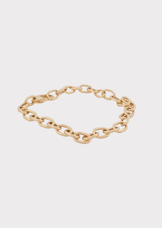 14k Gold Husky Link Bracelet